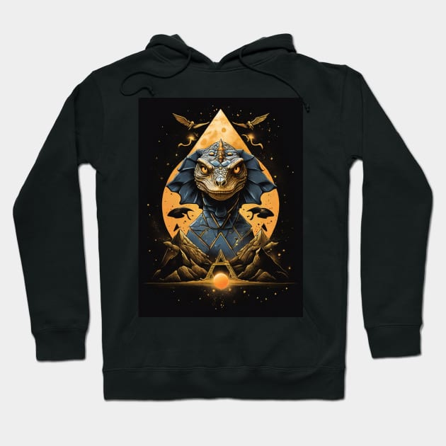 Ancient Gods Hoodie by NB-Art